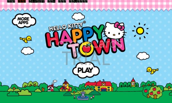 Hello Kitty Happy Town App Screenshot 1
