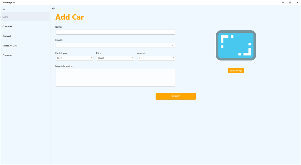 Car Manage Sell Screenshot Image