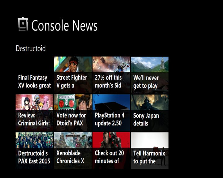 Console news