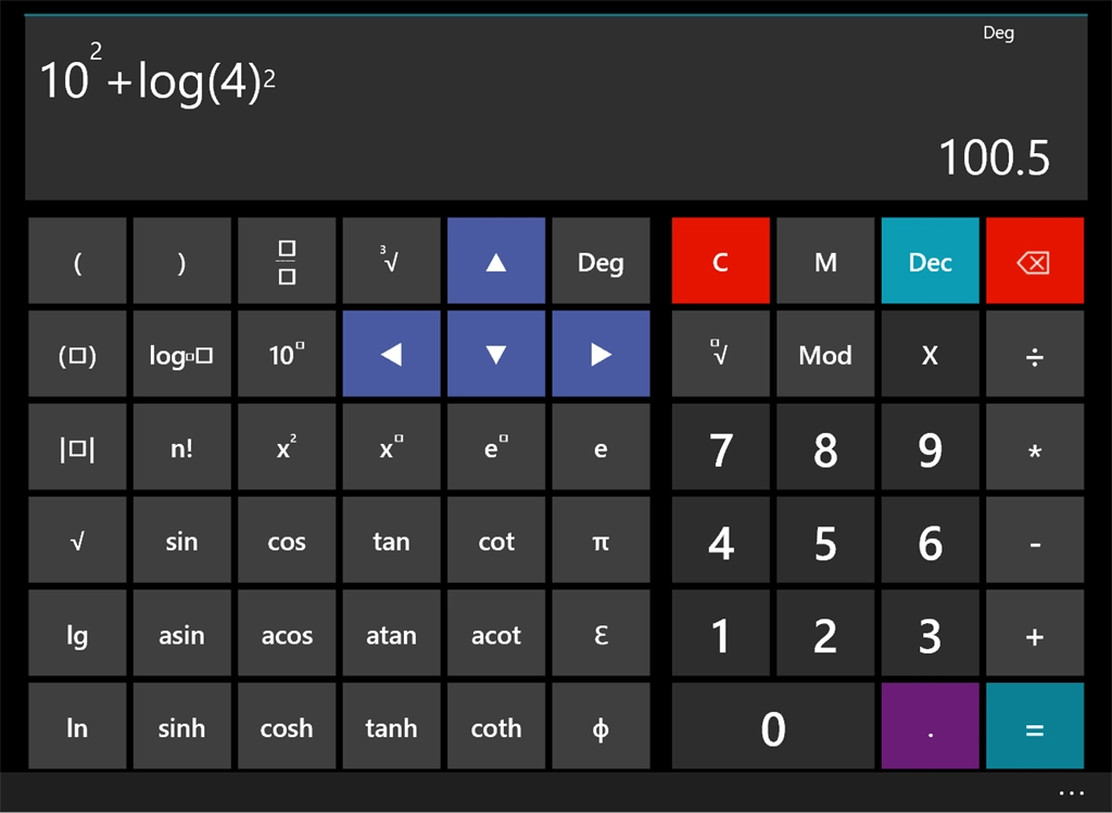 Calculator+ HD Screenshot Image