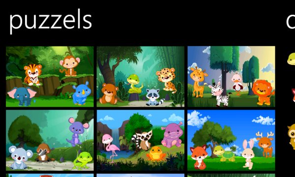 Animal Puzzels Screenshot Image