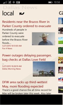 Dallas News Screenshot Image