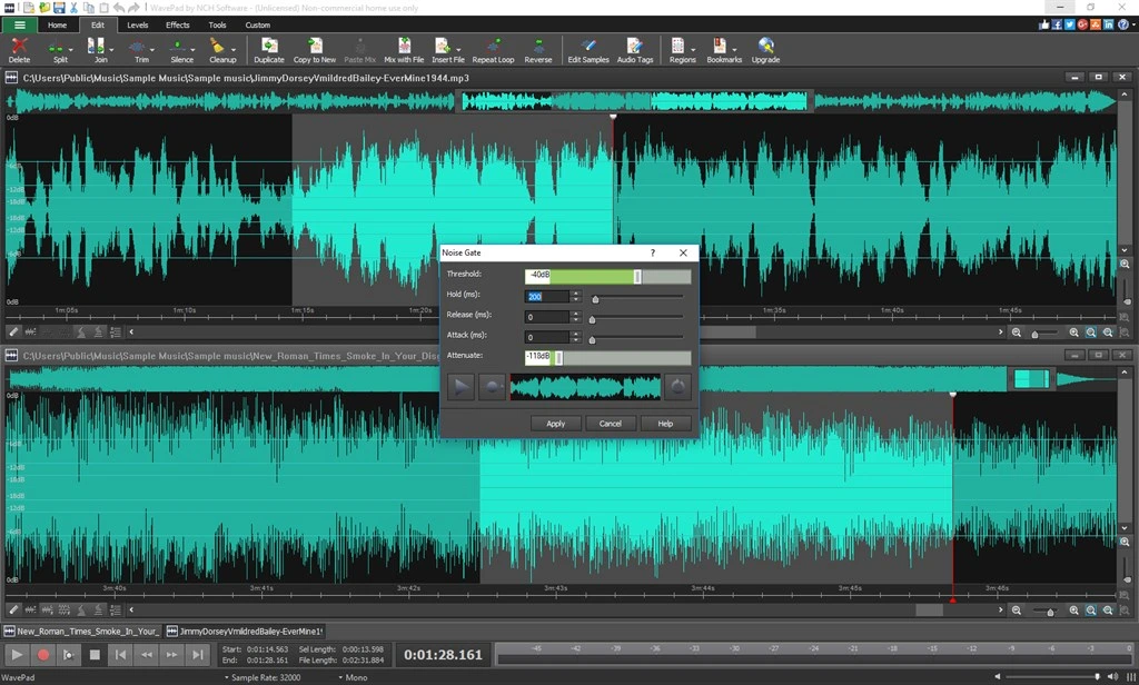 WavePad Audio Editor Screenshot Image #6