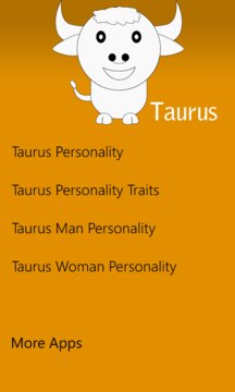 Taurus Personality Screenshot Image