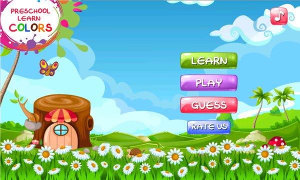 Preschool Learning Colors Screenshot Image
