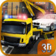 Tow Truck: Police Transporter Icon Image