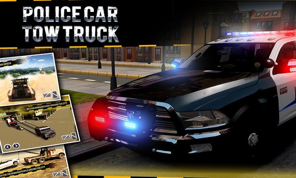 Tow Truck: Police Transporter Screenshot Image