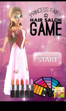 Princess Fairy - Hair Salon Game Screenshot Image