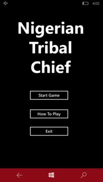 Nigerian Tribal Chief Screenshot Image