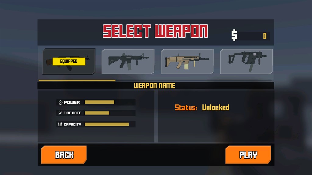 Gun Fight Pixel 3D Screenshot Image