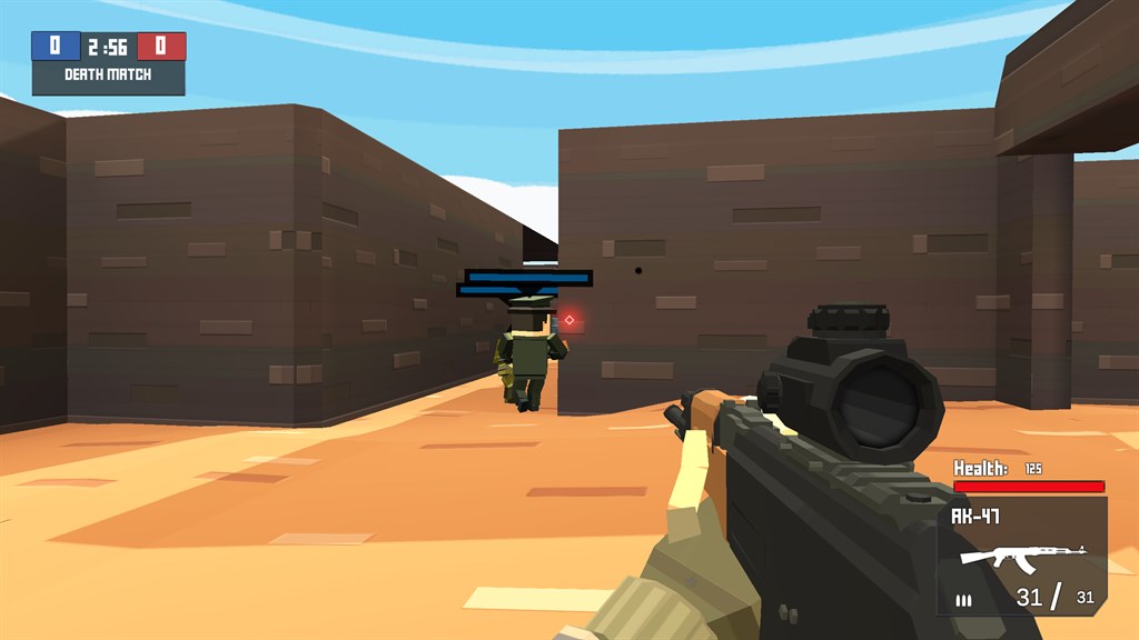 Gun Fight Pixel 3D Screenshot Image #2