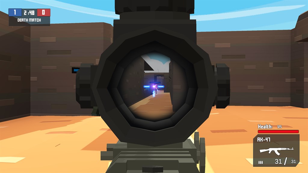Gun Fight Pixel 3D Screenshot Image #3