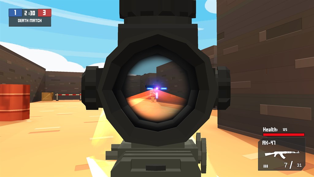 Gun Fight Pixel 3D Screenshot Image #4