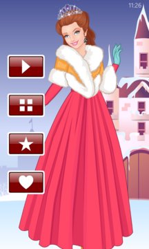 Winter Princess Dress Up
