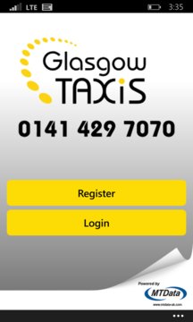 Glasgow Taxis Screenshot Image