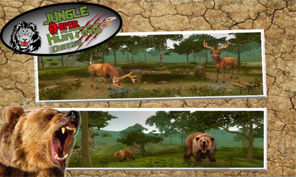 Jungle Sniper Hunt and Drive Screenshot Image