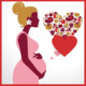Pregnancy Stages Icon Image