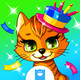 Pet Birthday Party Icon Image