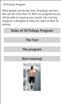 50 PullUps Screenshot Image