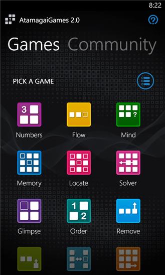 Smart Games App Screenshot 1