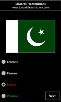 National Flags Quiz Screenshot Image