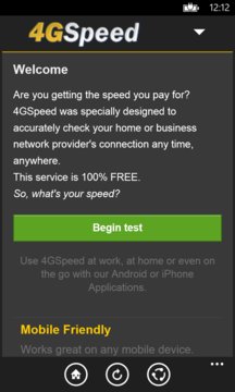 4G Speed Screenshot Image