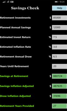 SavingsCheck Screenshot Image