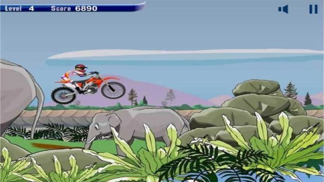 The Stunt Dirt Bike Screenshot Image