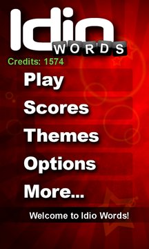 Idio Words App Screenshot 1
