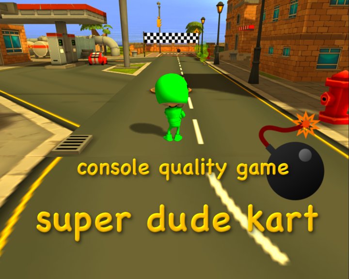 Super Dude Kart Race