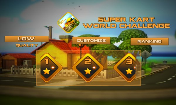 Super Dude Kart Race Screenshot Image