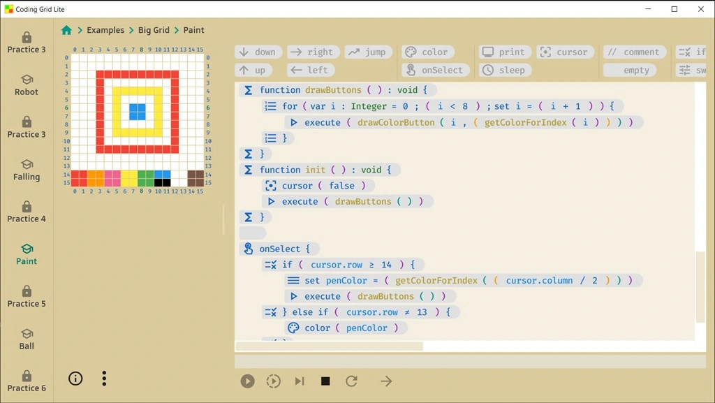 Coding Grid Lite Screenshot Image #3