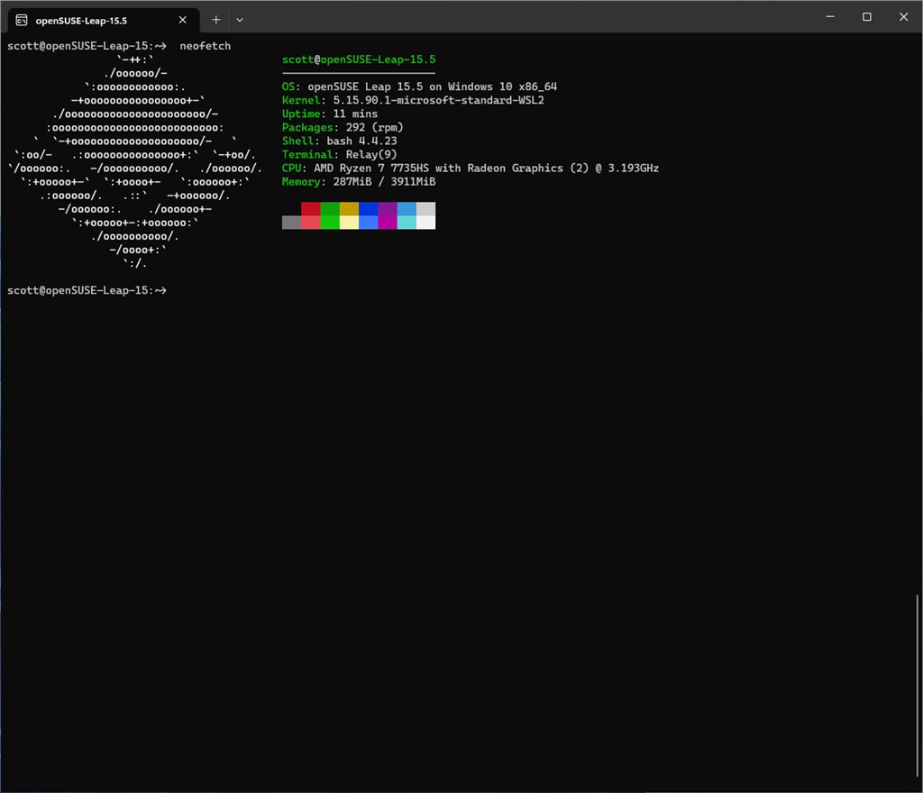 openSUSE Leap 15.5 Screenshot Image #6