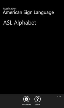 ASLAlphabet App Screenshot 2