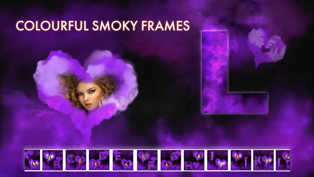Smoky Text Photo Frames Screenshot Image #6