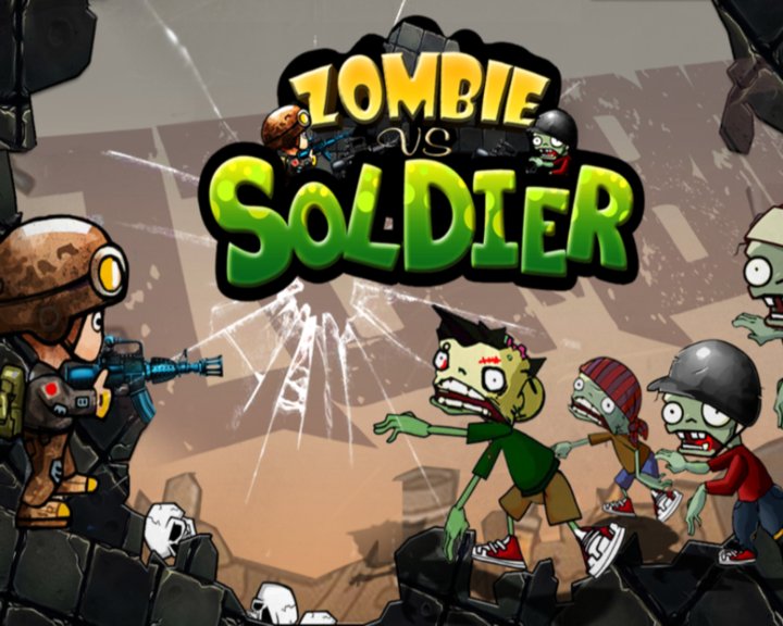 Zombies vs Soldier HD Image