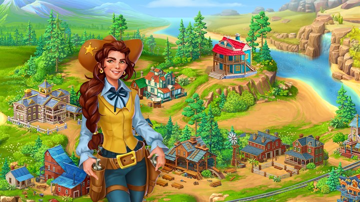 Jewels of the Wild West: Match 3 Puzzle Game Image