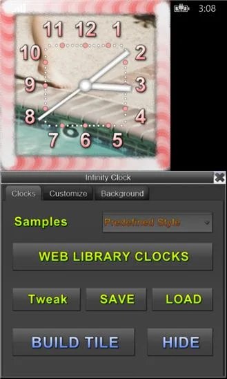 Clock WP8.1 Screenshot Image