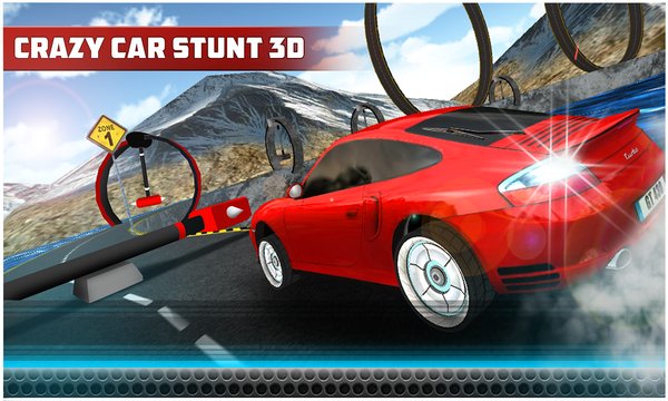 Crazy Car Stunts 3D Screenshot Image