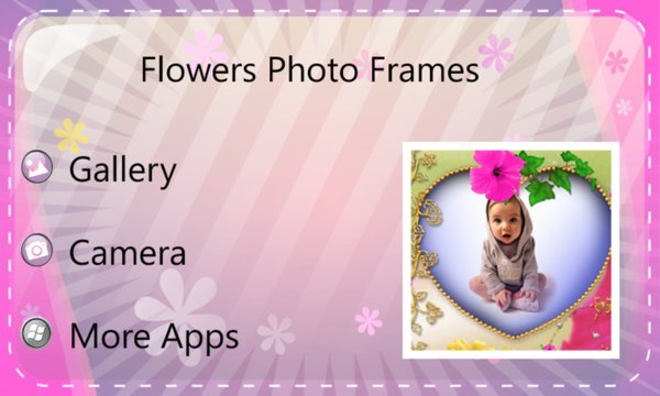 Flowers Photo Frames Screenshot Image