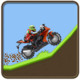 Hill Climb Motorcycle Race Icon Image