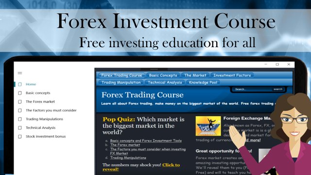 Forex Investment Course Screenshot Image
