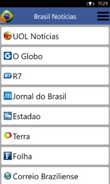 Notícias e Jornal Screenshot Image