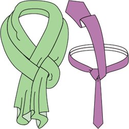 Tie and Scarf