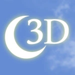 Moon 3D Image