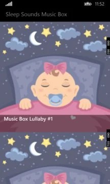 Sleep Sounds Music Box Screenshot Image