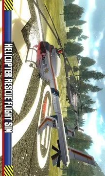 Helicopter Rescue Flight Sim Screenshot Image