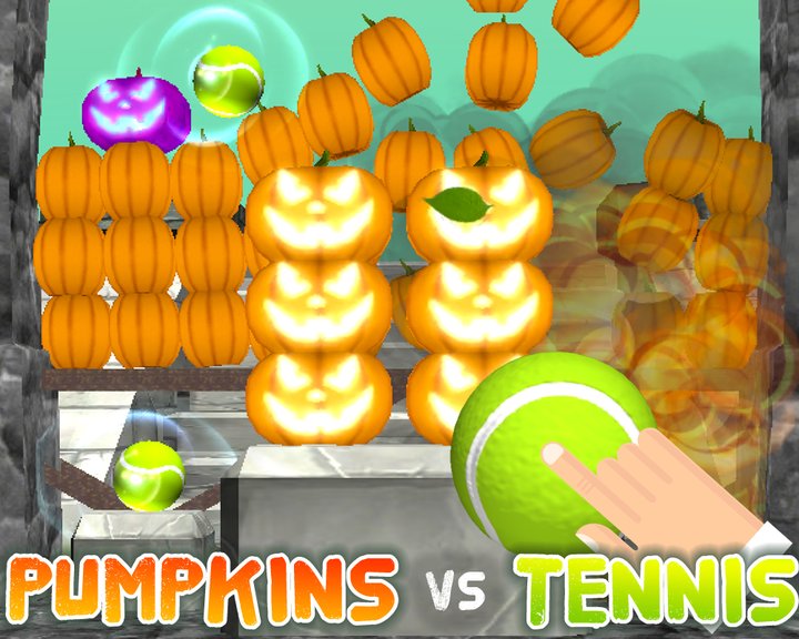 Pumpkins vs Tennis Image