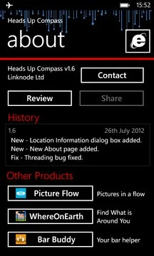 HeadsUpCompass Screenshot Image #5