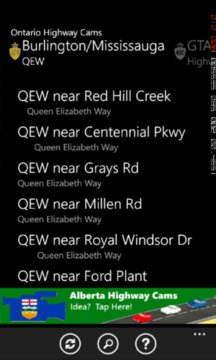Ontario Hwy Cams Screenshot Image
